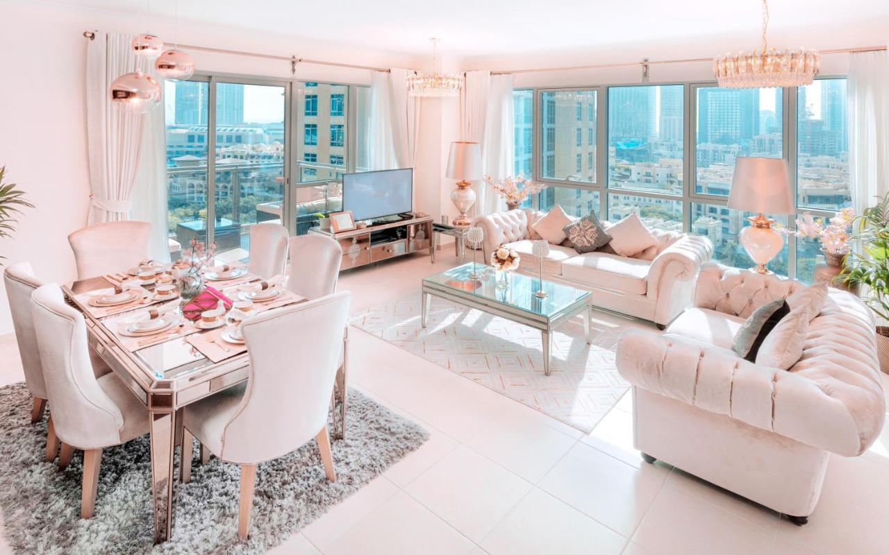 Elite Royal Apartment - Full Burj Khalifa & Fountain View - Pearl Dubai Buitenkant foto