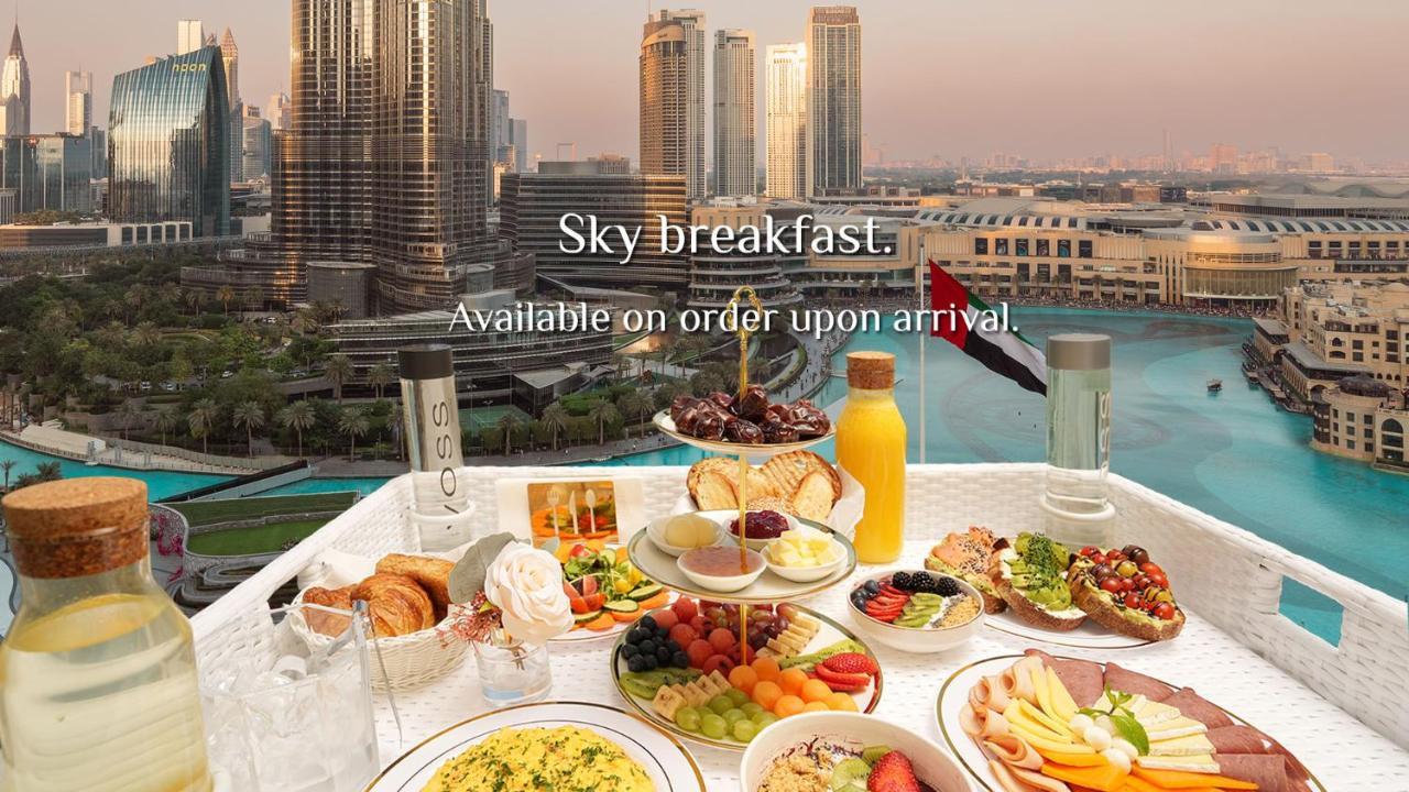 Elite Royal Apartment - Full Burj Khalifa & Fountain View - Pearl Dubai Buitenkant foto